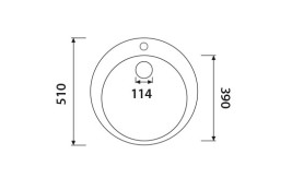 Мойка KAISER KSS-510 из нержавейки